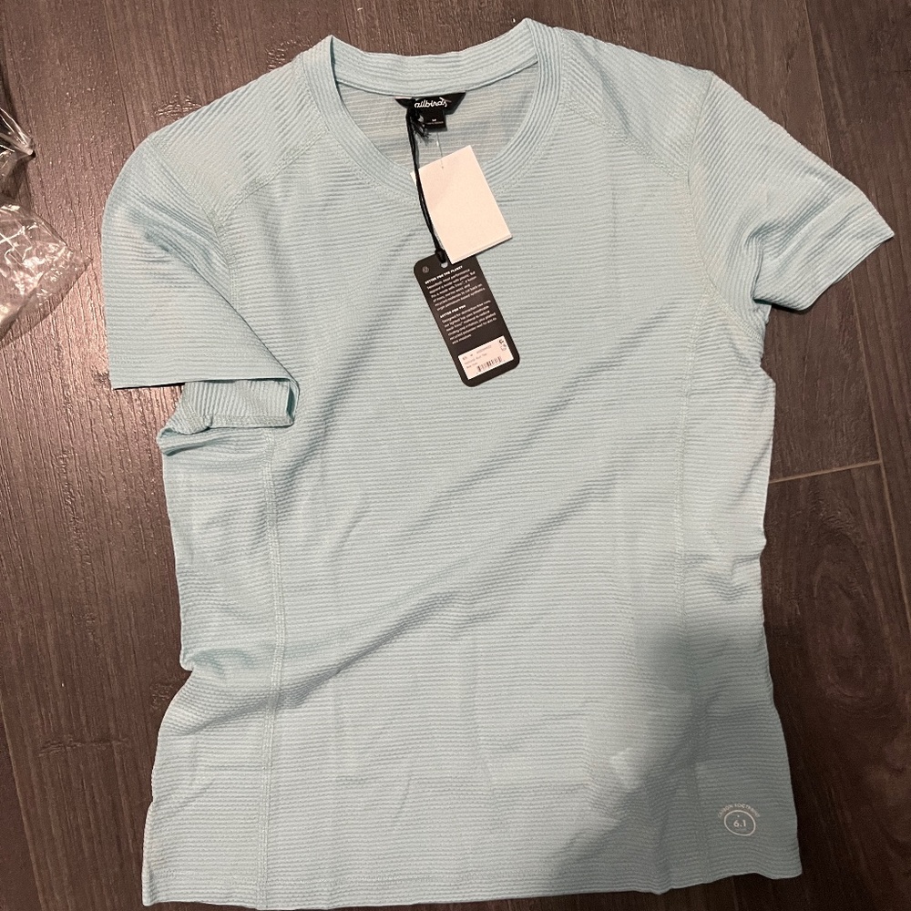 Allbirds short sleeve running shirt